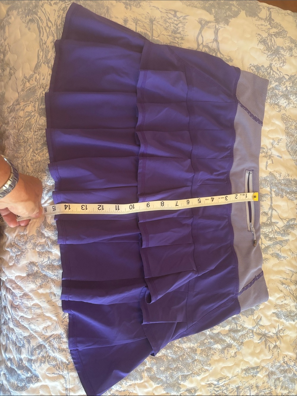 lululemon athletica 10 Tall Women's Bruised Berry Pace Setter Skirt tennis golf - Picture 3 of 14